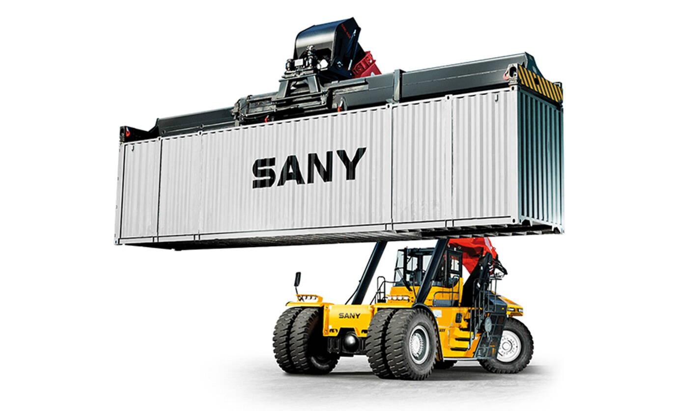 SANY ReachstackerSRSC4531G-P–45T/27T/12T Containerstapler
